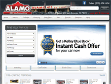 Tablet Screenshot of alamo410.com